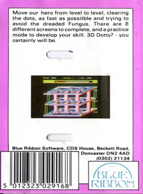 3D Dotty (1987)(Blue Ribbon-Acornsoft)[a] box cover back